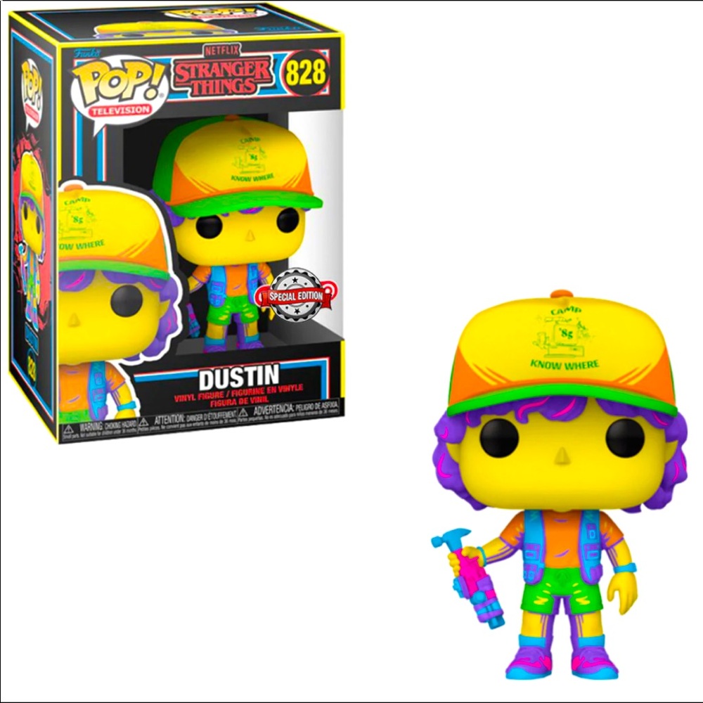 Stranger Things Special Edition Dustin #828 Funko Pop! Artist Series